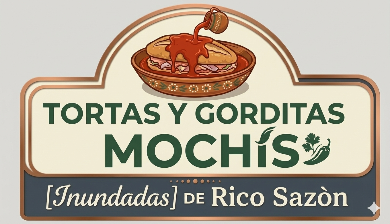 Logo TORTAS Y GORDITAS MOCHÍS